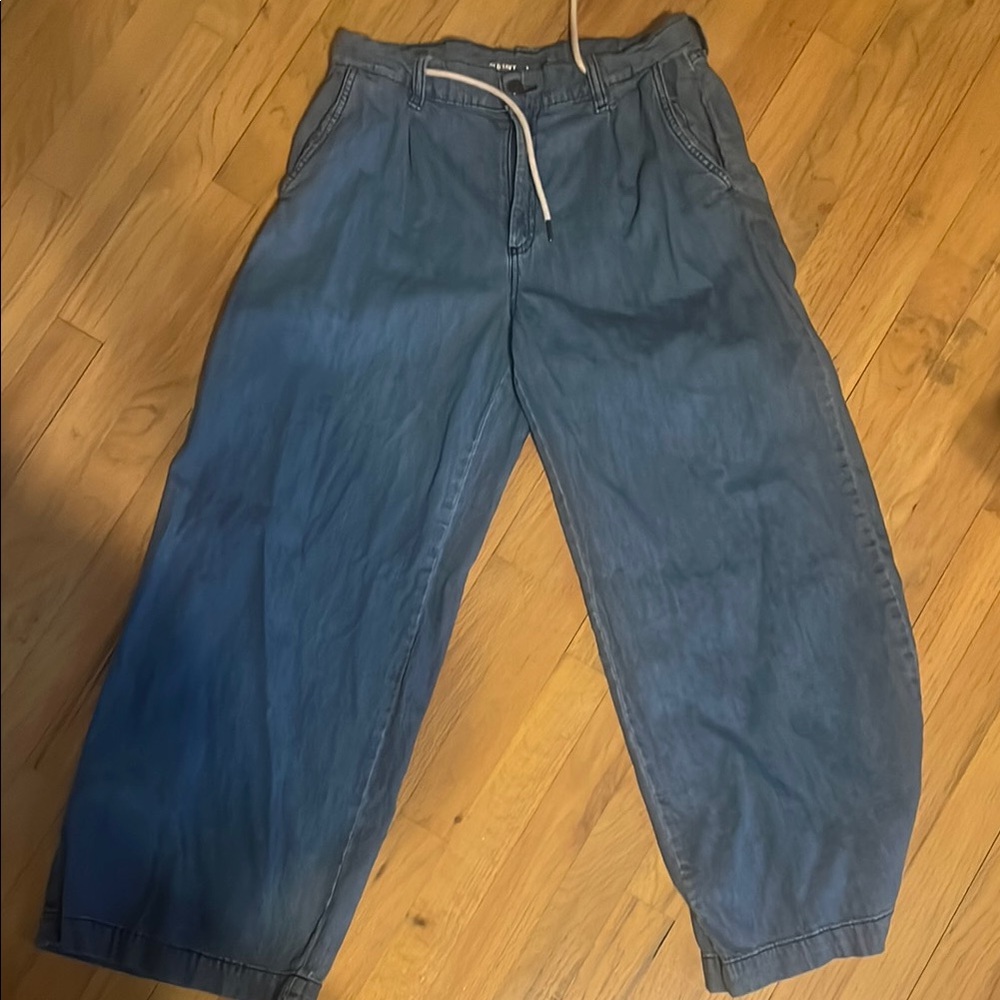 Old Navy Blue Wide Leg Jeans